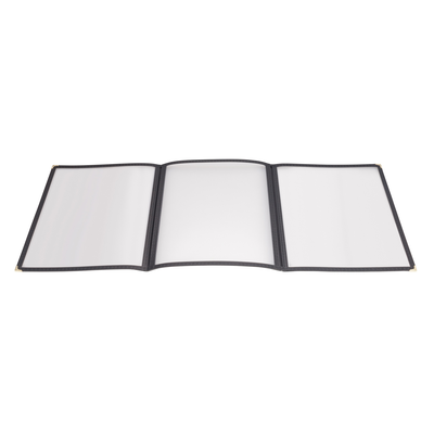 Winco PMCT-9K Triple Fold Menu Cover