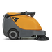 Taski Balimat 2300 Walk-Behind Sweeper - detail