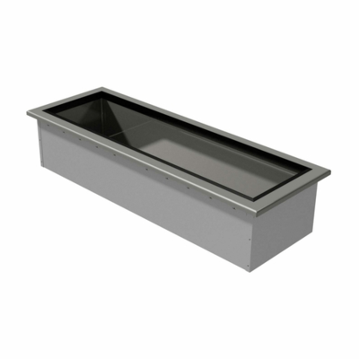 Advance Tabco DISLCP-4 Slim Series Ice Cooled Food Well Unit Dro