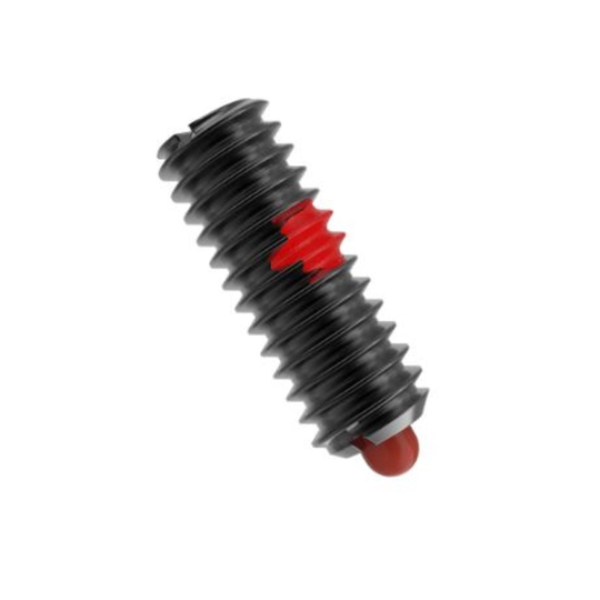 Carr Lane CL-21-SPN-2 Short Spring Plunger, Light Force - Steel with Delrin® Nose