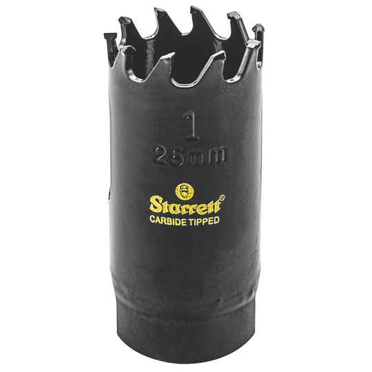 STARRETT CT100 1'' (25mm) Triple Chip Tungsten Carbide Hole Saw