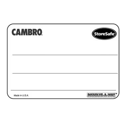 Cambro 23SLINB250 StoreSafe Labels 