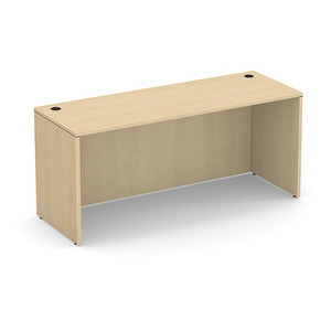PL111 24"D x 66"W CREDENZA SHELL- Maple