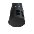 MATTE BLACK CHIMNEY WITH CAP - 1.1M (Use with Blaze)