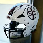 Throwback Game Football Helmet Decals