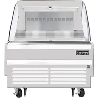 Everest EOMH-36-W-35-S Open Air Merchandiser 2-Tier Shelf Riser, 115v, NSF - 5.6