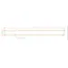 BACK DISPLAY RACK WHITE