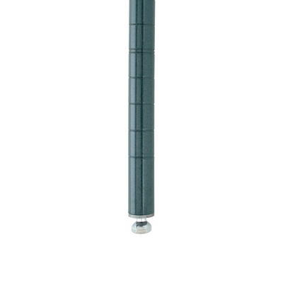 Metro Super Erecta 74PK3 SiteSelect Industrial Wire Shelving Post, Metroseal Green Epoxy, 74" H