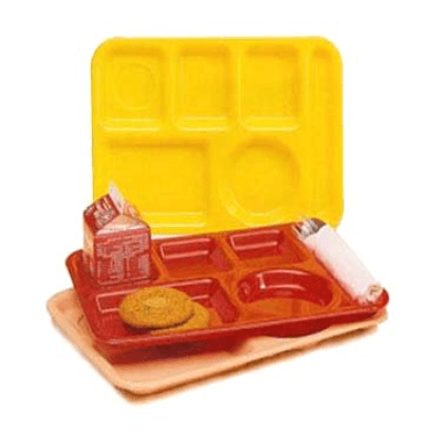 Vollrath 2615-138 School Compartment Tray Rectangular