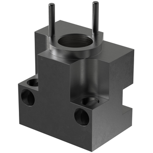Carr Lane CL-2-CACB Hook Clamp Mounting Block, 1/2-13