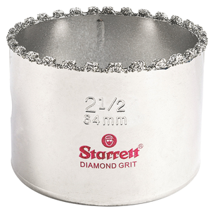 STARRETT KD0212-N 2-1/2'' (64mm) Diamond Grit Hole Saw