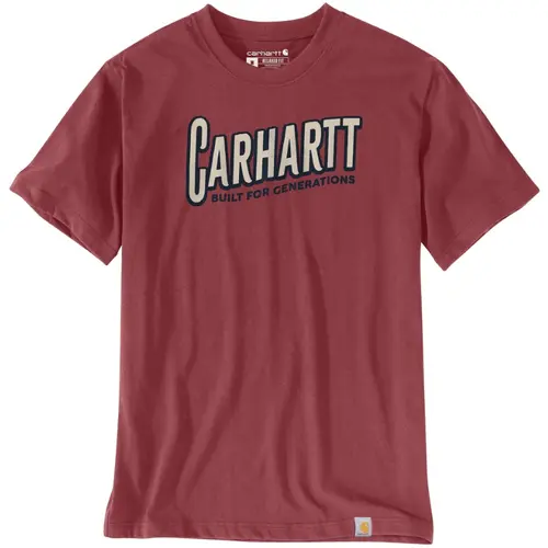 CARHARTT 107435 - Men's Irvine Relaxed Generations T-Shirt - Amber Terrain Heather