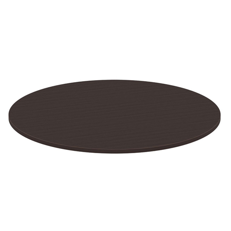PLT48R - 48" ROUND TABLE TOP - Espresso
