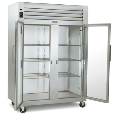 Traulsen G21010 Dealer's Choice Display Refrigerator Two-Section