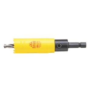 STARRETT ADCH1056 15/16'' (24mm) NVP Deep Cut Bi-Metal Hole Saw with Arbor