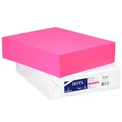 8.5 X 11 60 LB TEXT FUCHSIA DOMTAR VELLUM COPY PAPER, 81345, 500/RM