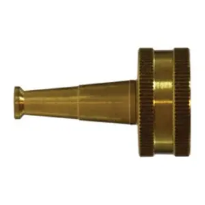 Nozzle, 3/4-in Female Garden Hose Threaded, Brass