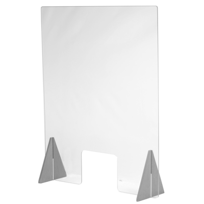 Cal-Mil 22137-31-83 with window Ashwood Free-Standing Barrier