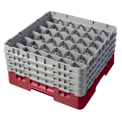 Cambro 36S800416 Camrack Glass Rack with 4 Extenders