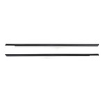 Window Felt Outer Beltline Weatherstrips - Extended Cab Rear