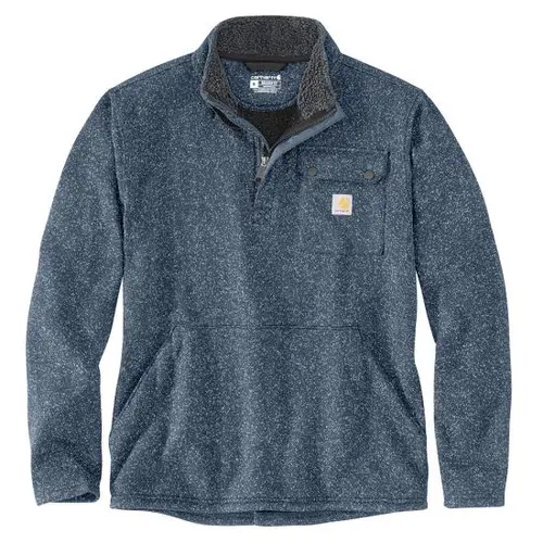 CARHARTT 106378 - Relaxed Fit Midweight Quarter-Zip Pocket Sweater Fleece - Faded Navy