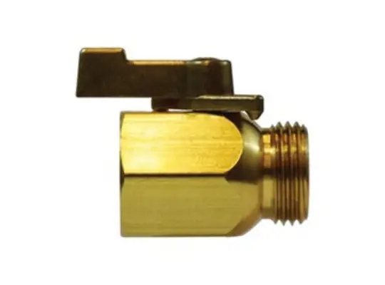 Ball Valve, 3/4-in Nominal, FIP x MGH, 1 -Port/Way, 500 psi Pressure, 180 deg F