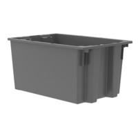 Akro-Mils 35300 29-1/2" x 19-1/2" x 15" Tote