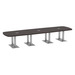 PALAR7168N - 14ft. Arena Conference Table with Brushed Palmer Base