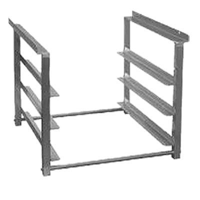 Advance Tabco TA-45 Glass Rack Slides Mounted Under Table Top