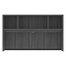 PL141OH 60" OPEN HUTCH - COASTAL GRAY