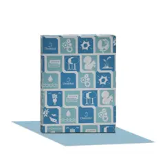 8.5 X 11 60 LB TEXT BLUE DOMTAR VELLUM COPY PAPER, 81332, 500/RM