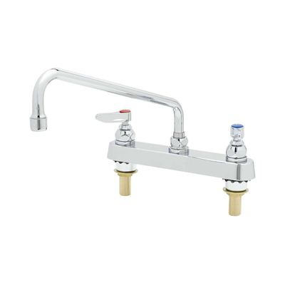 T&S Brass B-1123-XS-F12 Workboard Faucet Deck Mount