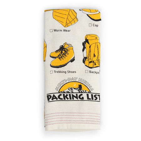 Tea Towel - Hiking