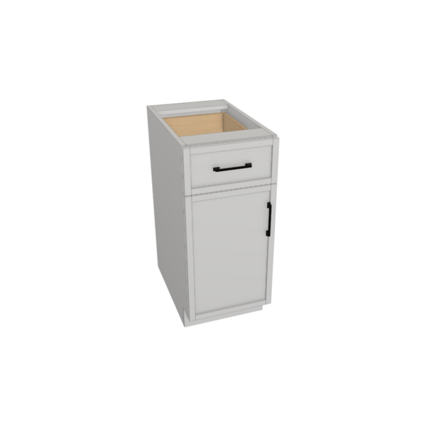 Fresno Pure White Box  Base Kit - 15"X 34 1/2”H X 24”D