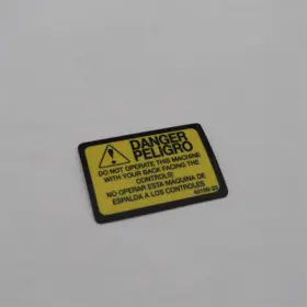 DECAL, OPERATOR POSITION