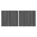 PL44LDLOCK - PAIR LAMINATE HUTCH DOORS W/LOCK - Coastal Gray