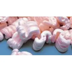 PINK ANTI STATIC LOOSE FILL, 20 CUBIC FOOT BAG ANTI-STATIC PACKING PEANUTS