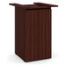 PLCUBED2040 40" CUBE BASE WITH DOOR- MAHOGANY