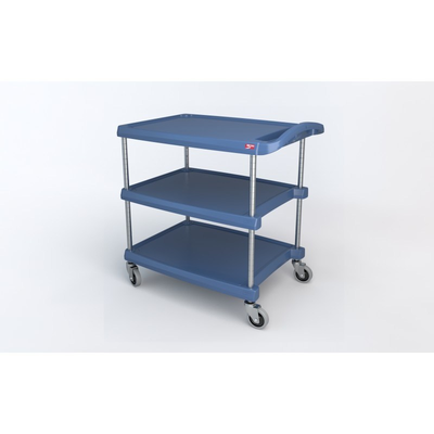 Metro MY2030-34BU Mycart Series Utility Cart 3-Shelves
