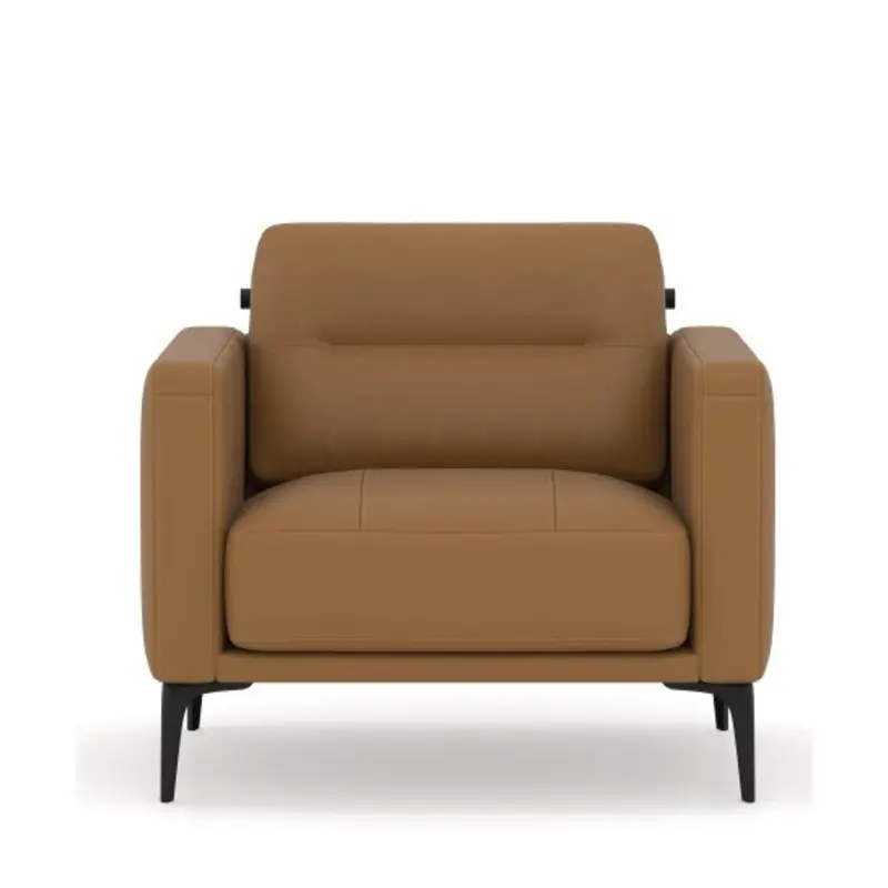 LOUNGE CHAIR SADDLE VINYL