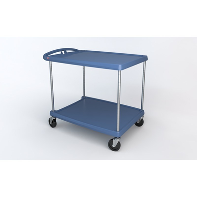 Metro MY2636-25BU Mycart Series Utility Cart 2-Shelves