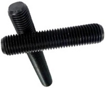 1 5/8" - 12 X 12" FULLY THREADED STRAIGHT ROD SAE J429 GR 8 PLAIN