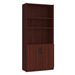 PL156 71"H BOOKCASE- Mahogany