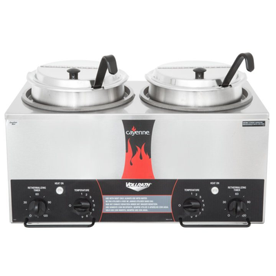 Vollrath 72029 Cayenne Twin Rethermalizer Kit Front