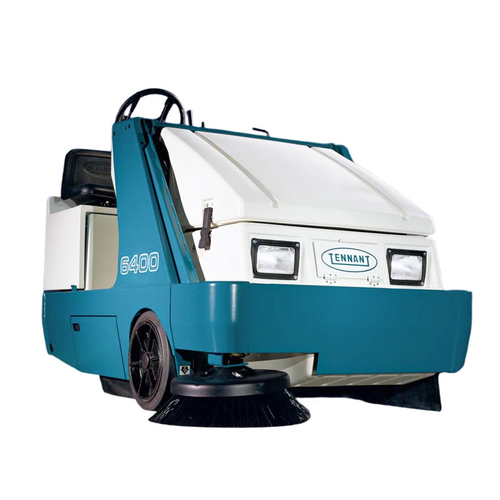 Reconditioned Tennant 6400 Gas Ride-On Sweeper
