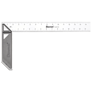 STARRETT K53-14-N 14'' Stainless Steel Carpenter's Try Square