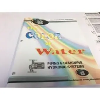 MANUAL COLOR OF HEAT WATER