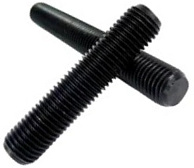 5/8" - 18 X 24" FULLY THREADED STRAIGHT ROD SAE J429 GR 8 PLAIN