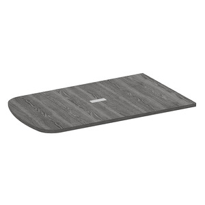 PL638THALF- 47 x 71" ARENA 1/2 TABLE TOP W/GROMMET- Newport Gray