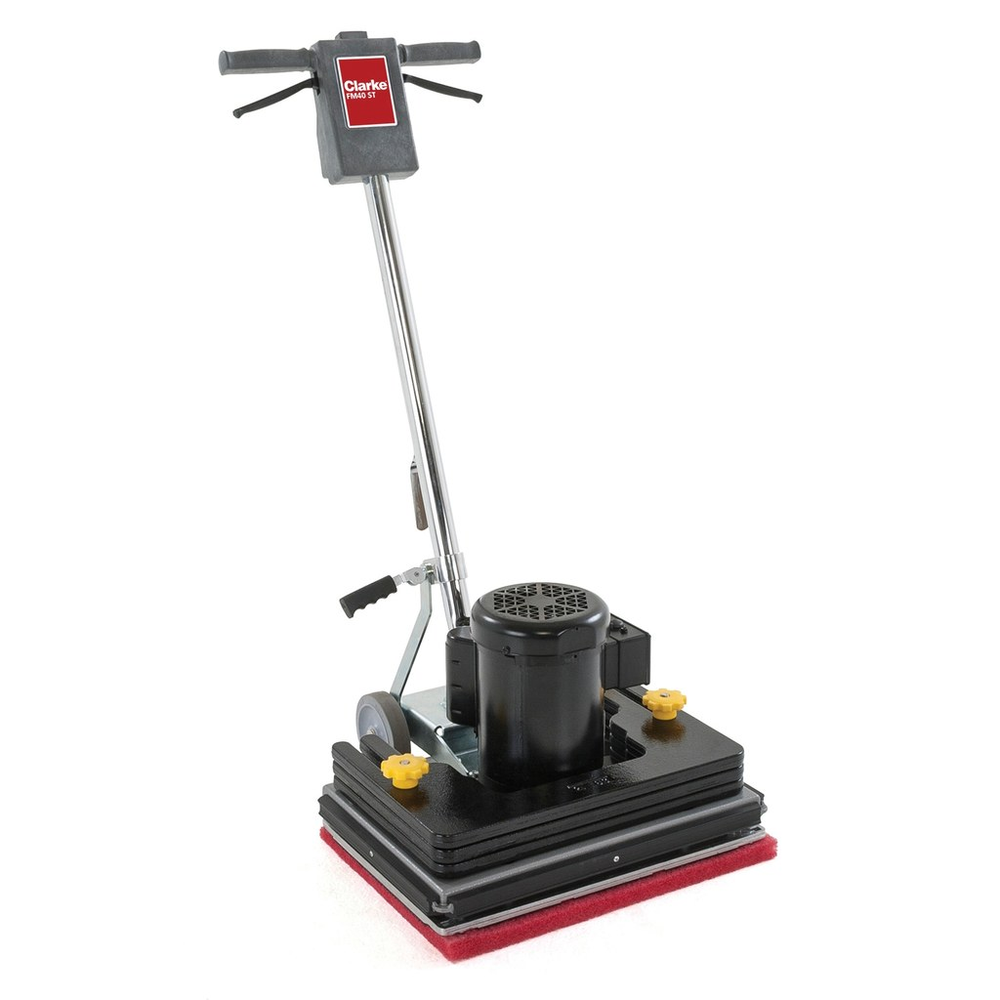 Clarke FM40 ST orbital floor machine, right front view